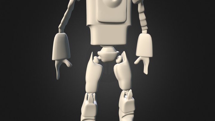 Robot. 3D Model