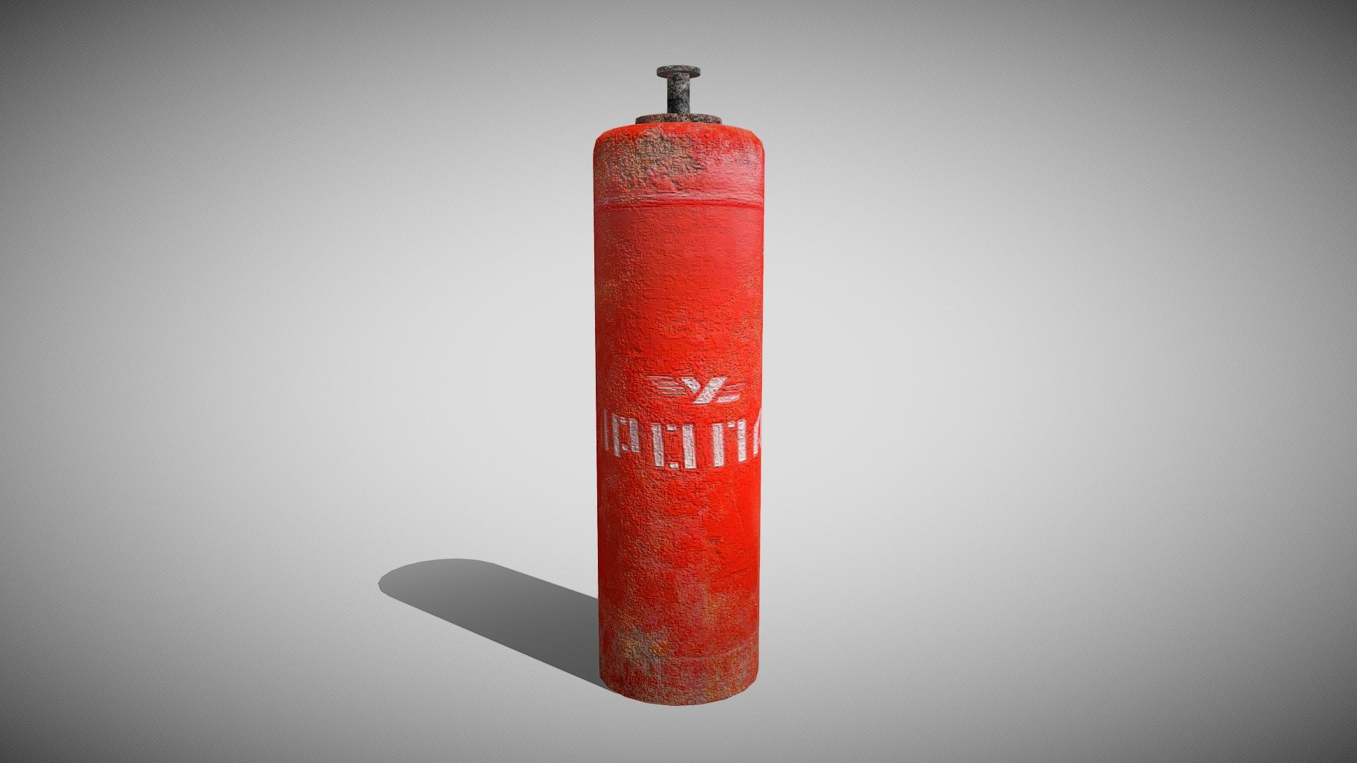 Russian Propane Gas Cylinder - Download Free 3D model by Alexandr.Letim ...