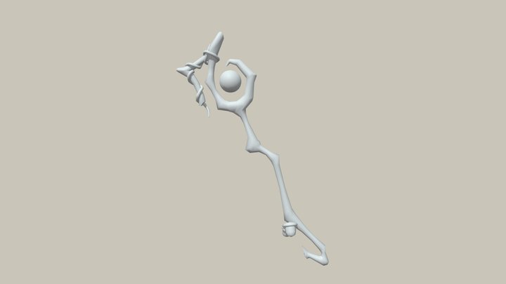 Claes_Stef_GameArtWeapon 3D Model