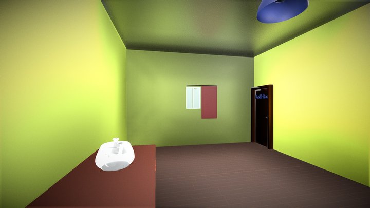 House and Tea 3D Model