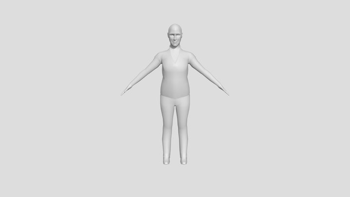 Assignment #1 Character Model - William Lloyd 3D Model