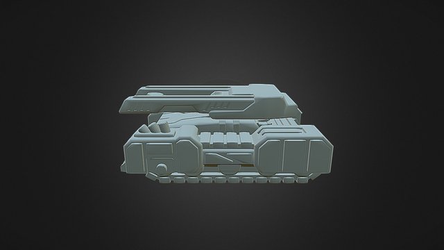 Sohei Tank Concept 3D Model