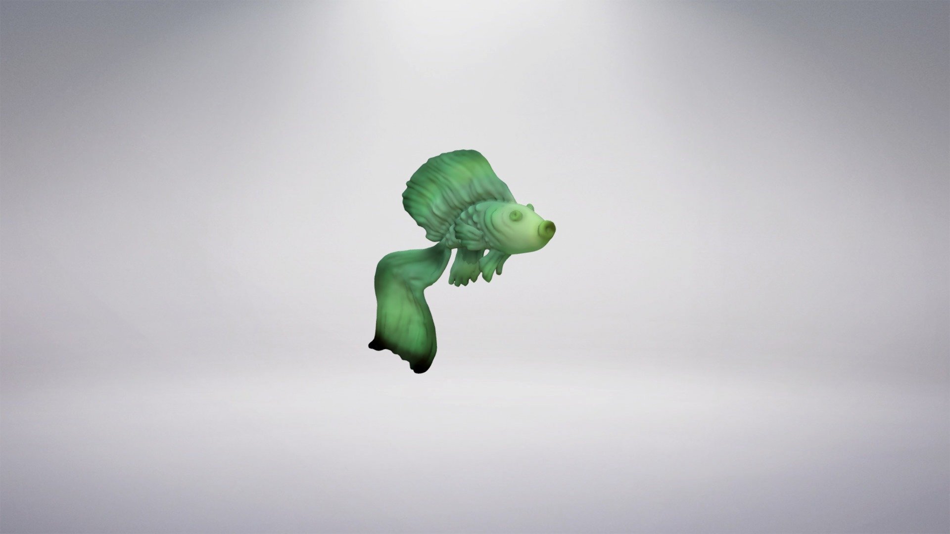 Green Beta Fish