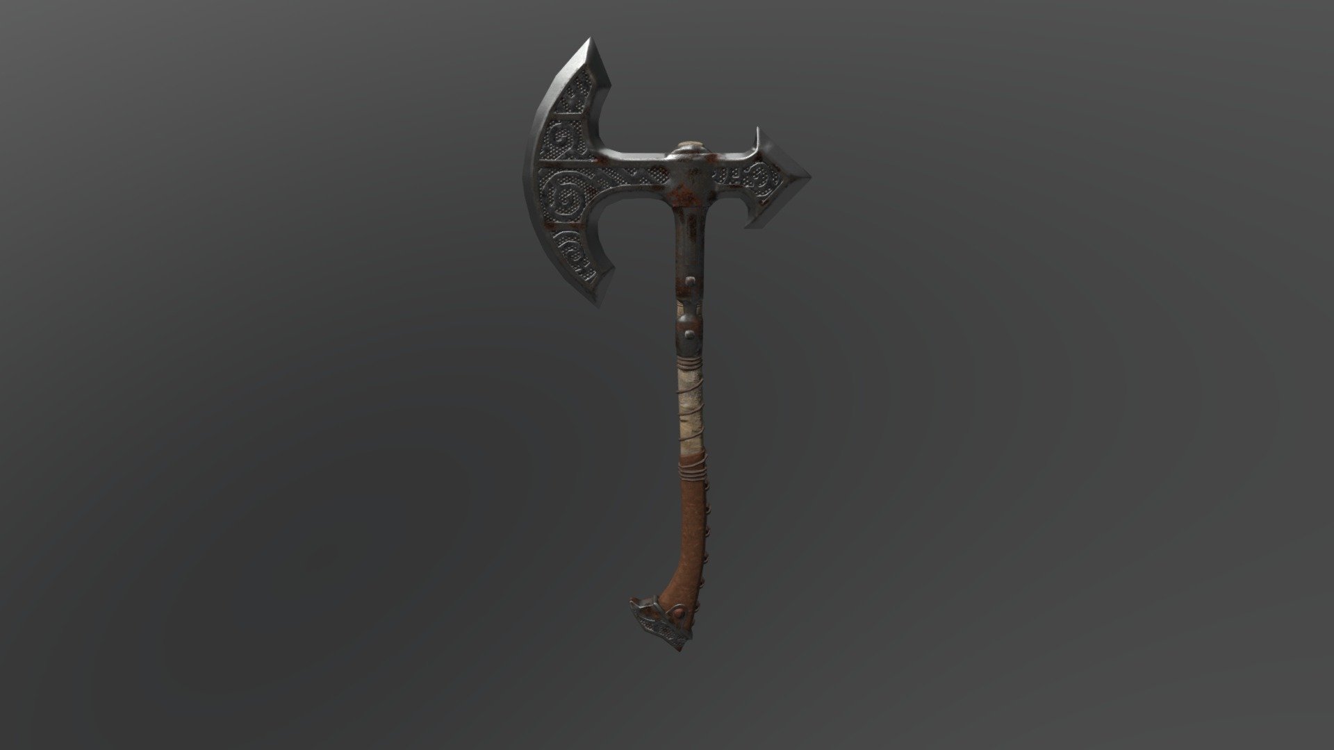 Skyrim steel axe (Redone) - Download Free 3D model by leonsavelind ...