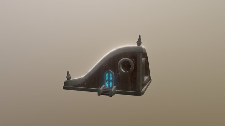 Corner House 3D Model