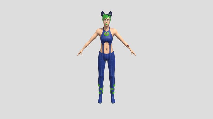 JoJo's Bizarre Adventure - Jolyne 3D Model
