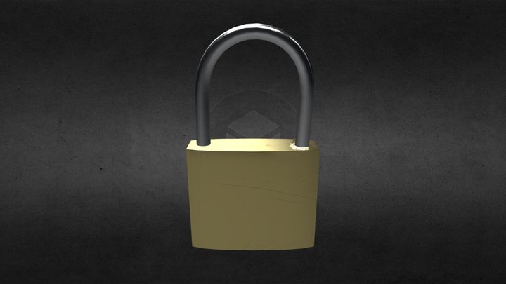 Padlock_Textures 3D Model