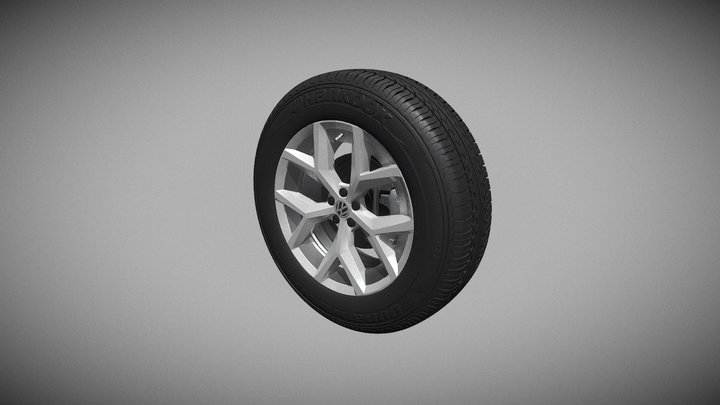 Hankook Dynapro HP2 轮胎 3D Model