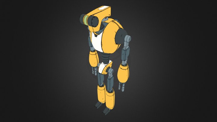 Grunt Bot 3D Model