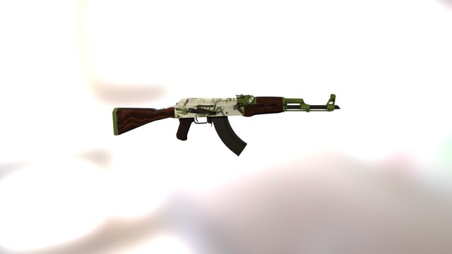 AK-47 | Hydroponic 3D Model