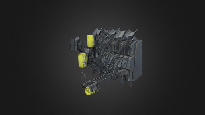 BARREL ARM BRIDGE [ANIMATED] – Modello 3D gratuito STL