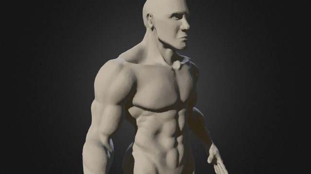 Male Base Mesh 3D Model