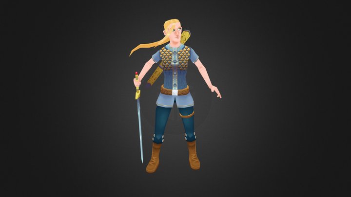 The Princess 3D Model