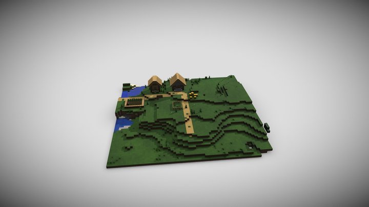 village scene 3D Model