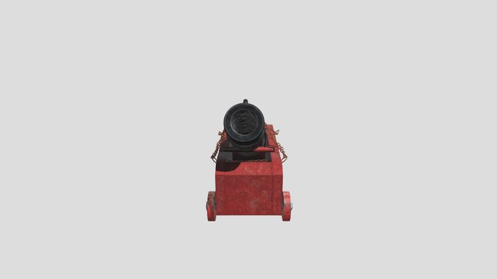 Cannon_Optimized 3D Model