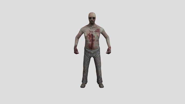 Scp_zombie1 3D Model
