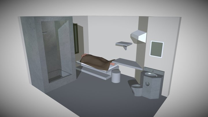 ADX Florence Supermax Prison 3D Model
