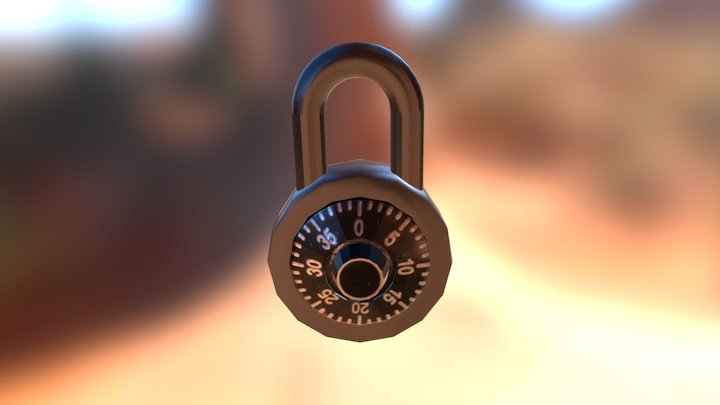 Lock 3D Model