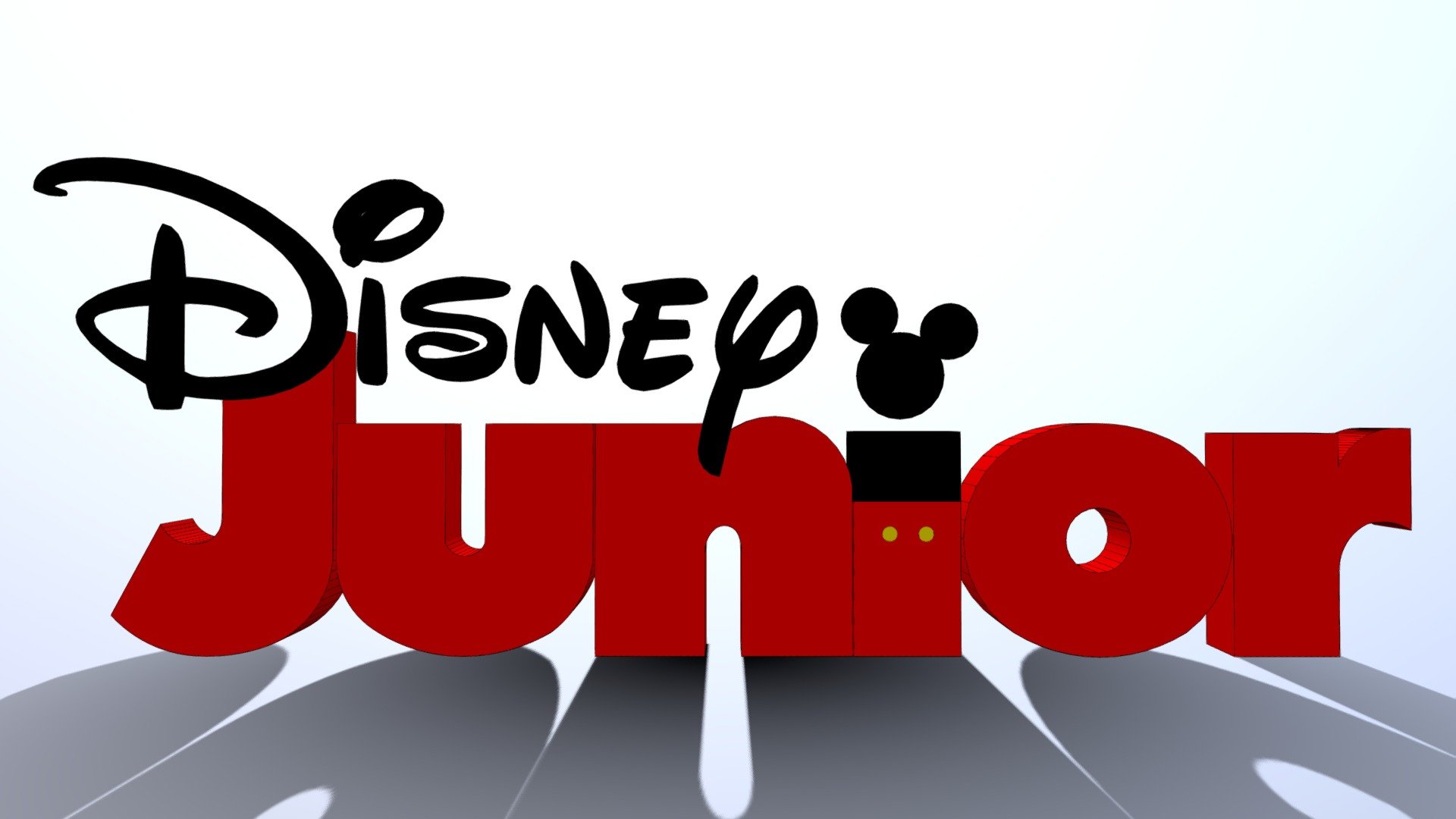 Disney Junior logo - Download Free 3D model by THECUPHEADPRO [0d2e630