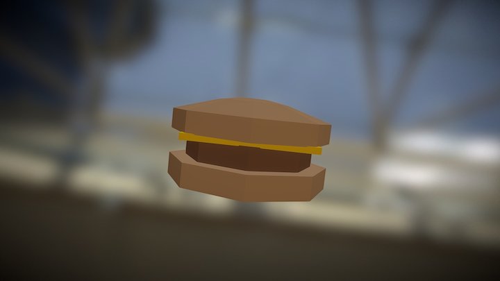 Burger - FoodMod++ 3D Model