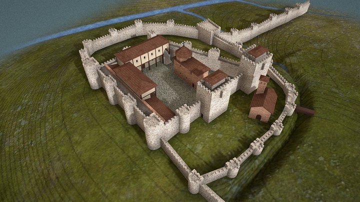 El alcázar de los Trastámara 3D Model