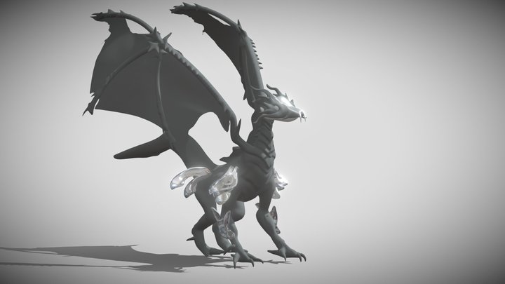 Dragon_warrior_shield 3D Model