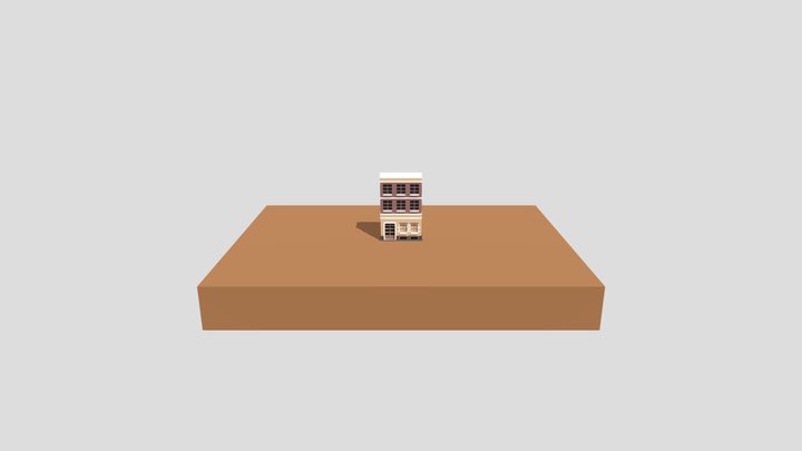 Basic Building 3D Model