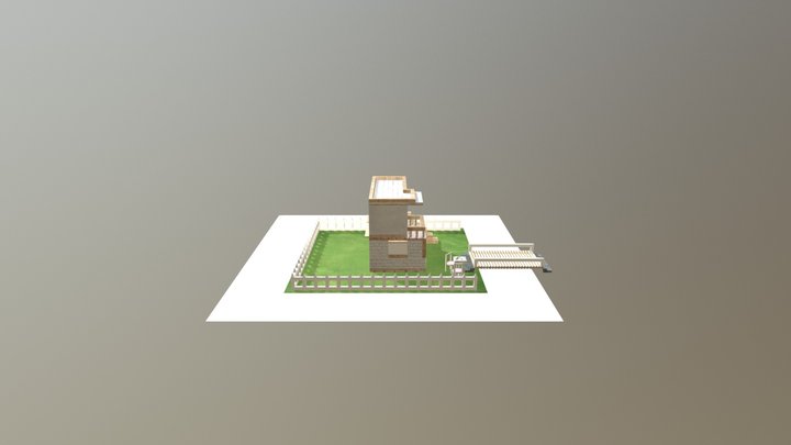 小屋2 3D Model