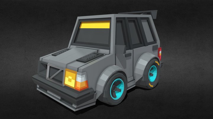 Volvo 240 Wagon Custom 3D Model