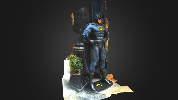 Estatua de Batman 3D Model