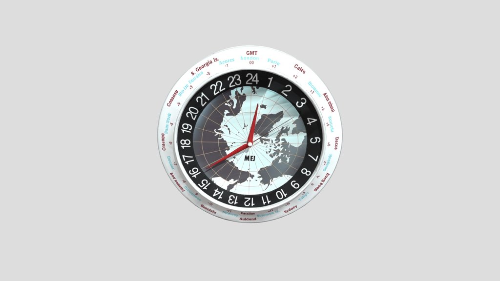 World_ Time_ Zone_ Clock_obj
