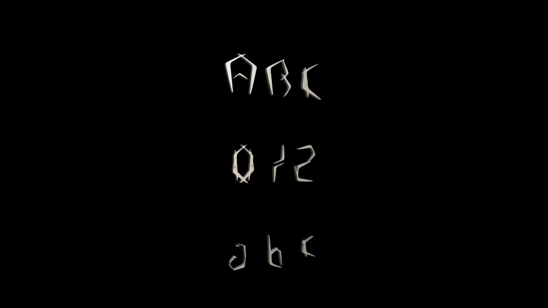 Zweikampf Font PLAIN
