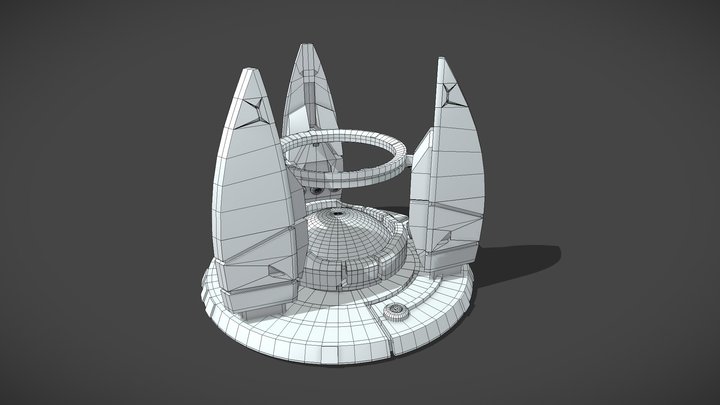 Outward Realms - Batra Field Generator 3D Model