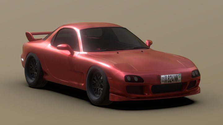 Mazda rx7 3D Model