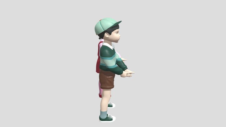 Jump Rope Dolls Season 3 3D Model