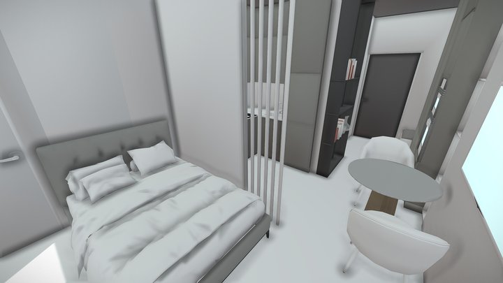 Flat draft v.2 3D Model