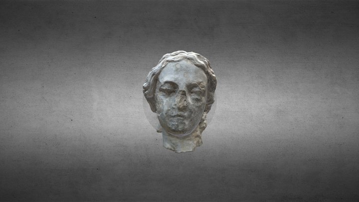 Голова скульптуры "Воспитание", автор Витали 3D Model