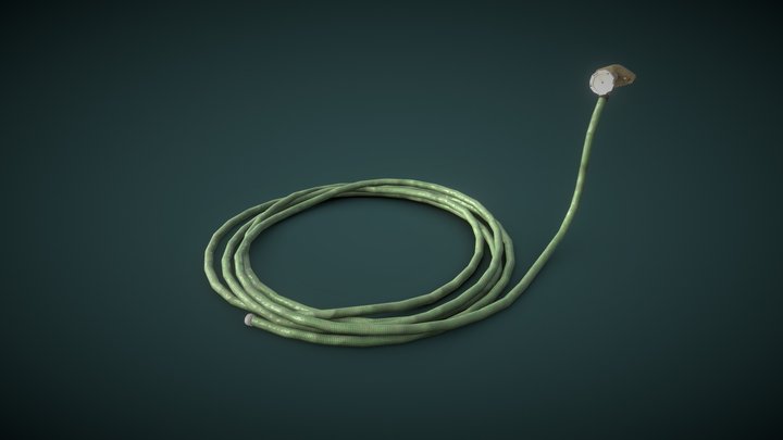 Garden Hose & Faucet (FREE) – Free 3D Model STL