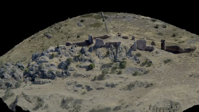 Castillo de Hornachos 3D Model