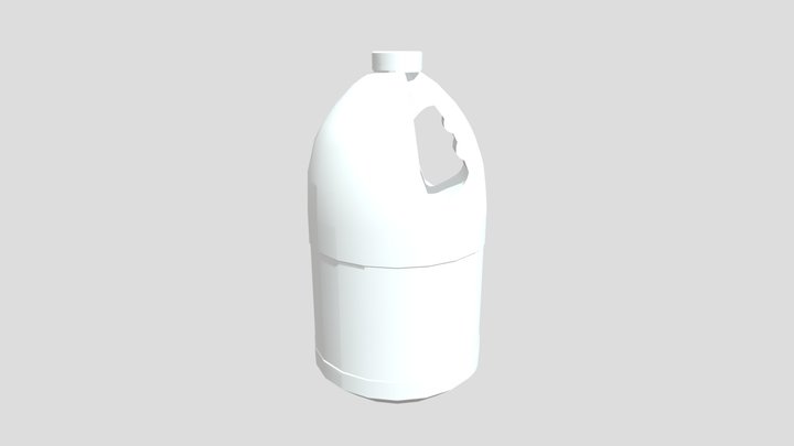 Bleach Bottle WIP 3D Model