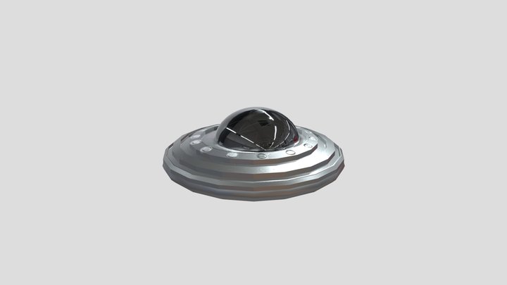 UFO_with_textures 3D Model