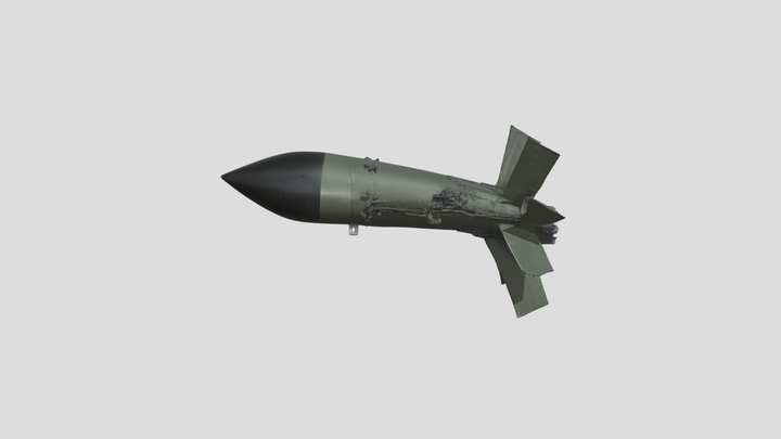 Rocket_ Projectile – Free 3D Model STL