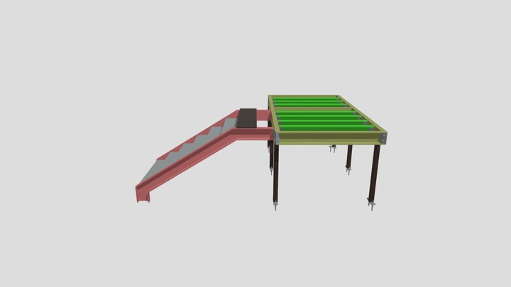 Stawell Platform 3D Model