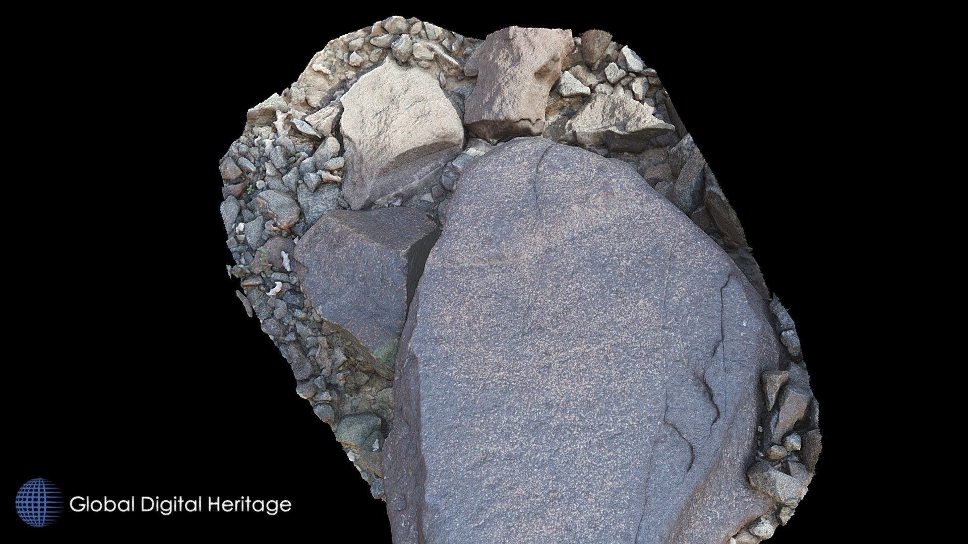 Petroglyph N18 Khatm Al Melaha, Kalba, Sharjah