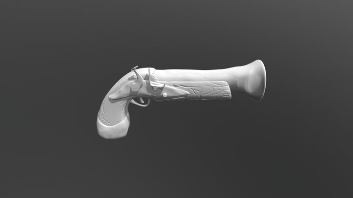 High Poly 3D Model