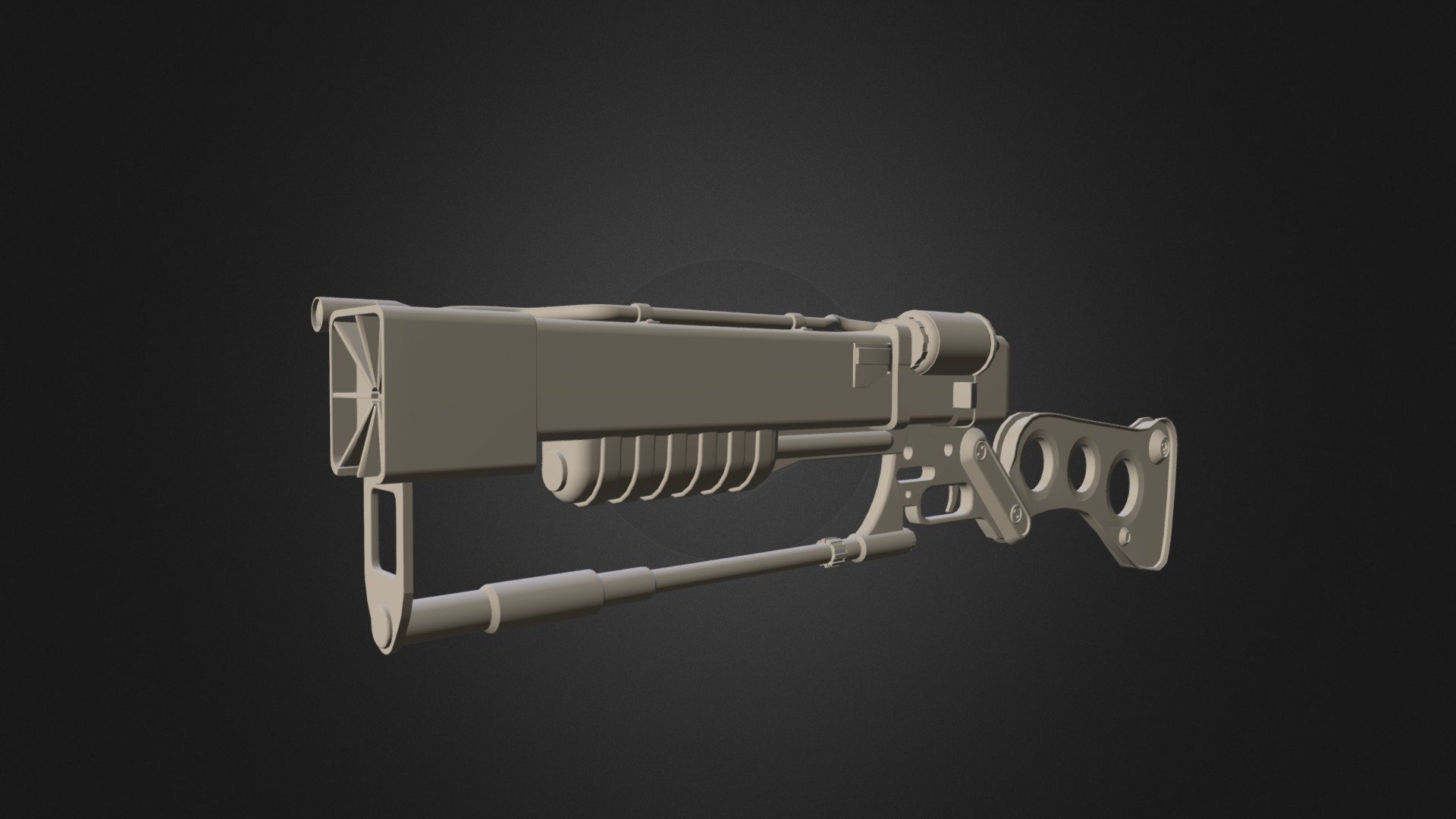 Fallout Laser Rifle 3D model by Arick Olson (arickolson) [0d3bfac