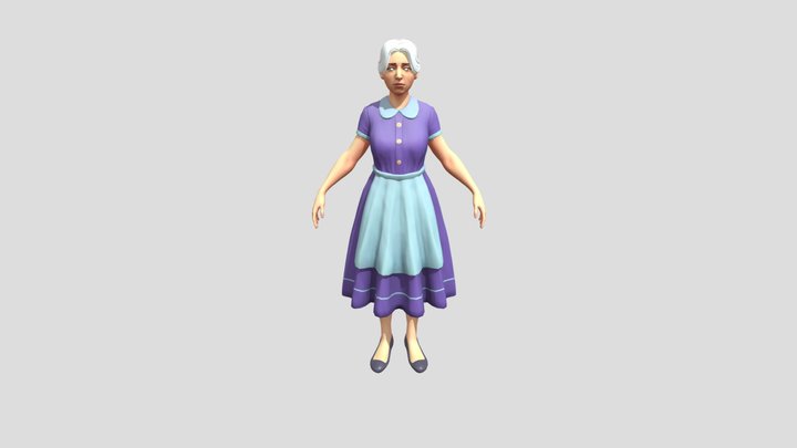 Mrs Afton 3D Model