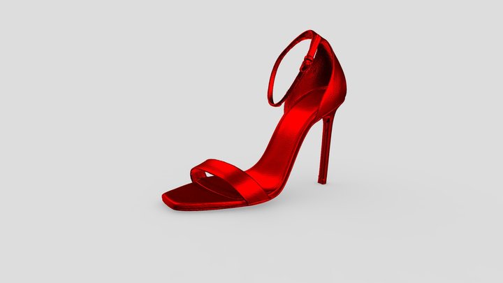 high-heeled shoes 3D Model