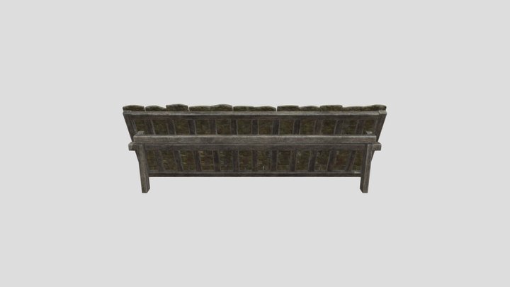 Small Wooden Roof With Tiles – Modello 3D gratuito STL