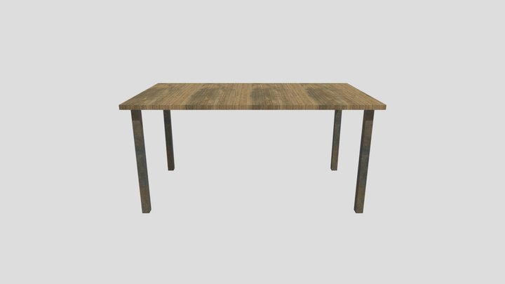 Rusty Wooden Table